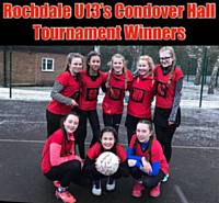 U13's Condover Hall Tournament Winners 2018